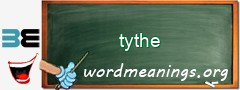 WordMeaning blackboard for tythe